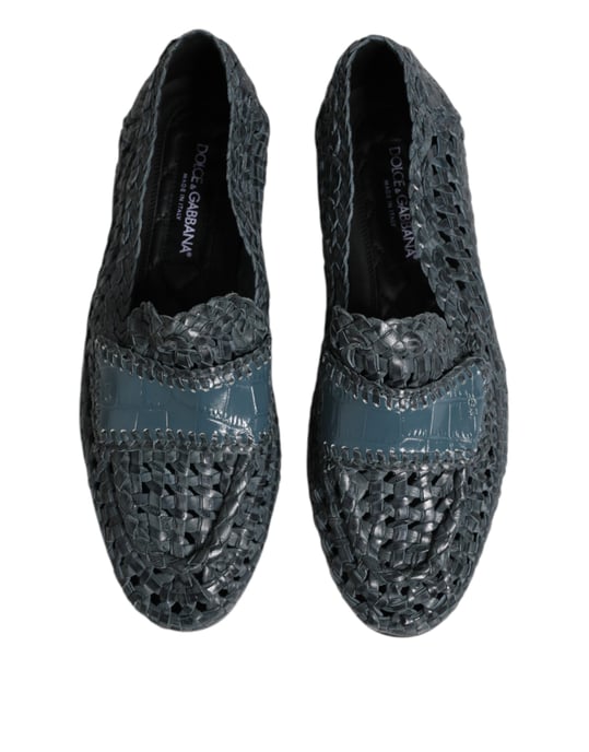 Mocasines de cuero trenzado - Image 3