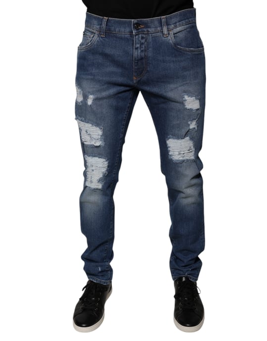 Jeans Slim Desgastados - Image 2