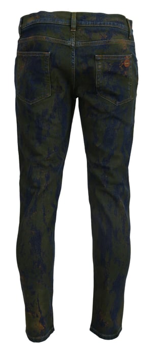 Jeans Slimfit con Pintura Salpicada - Image 2
