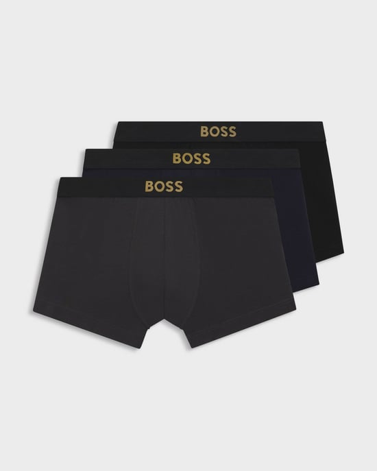 Troncos Misceláneos Abiertos en Negro (Paquete de 3) - Image 1