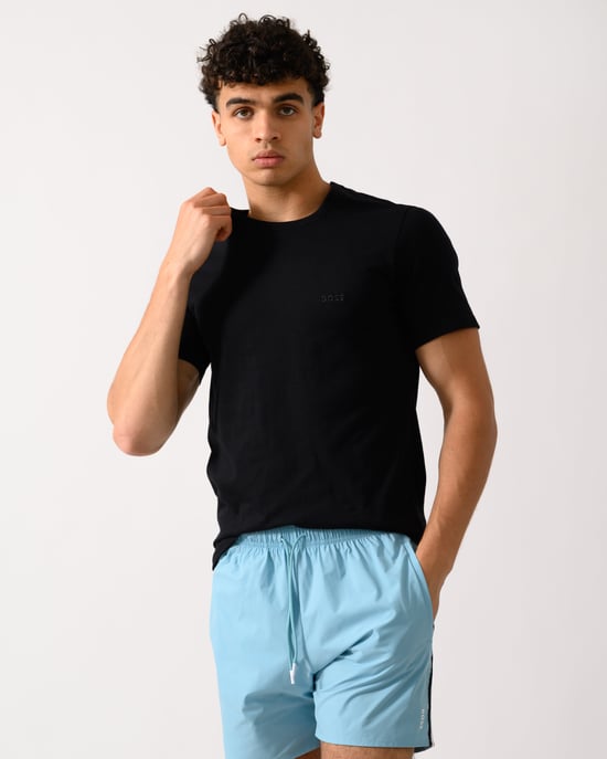 Camiseta Miscellaneous Abierta en Negro (Paquete de 3) - Image 3
