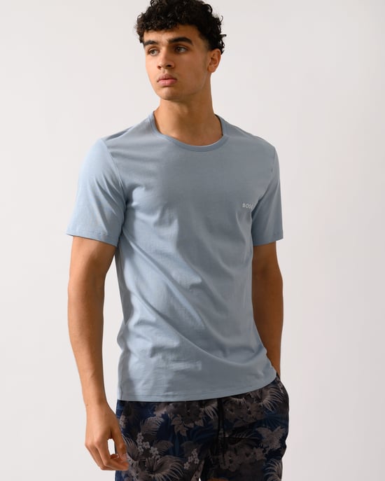Camisetas RN Open Misceláneo 981 en Azul Claro (Paquete de 3) - Image 1