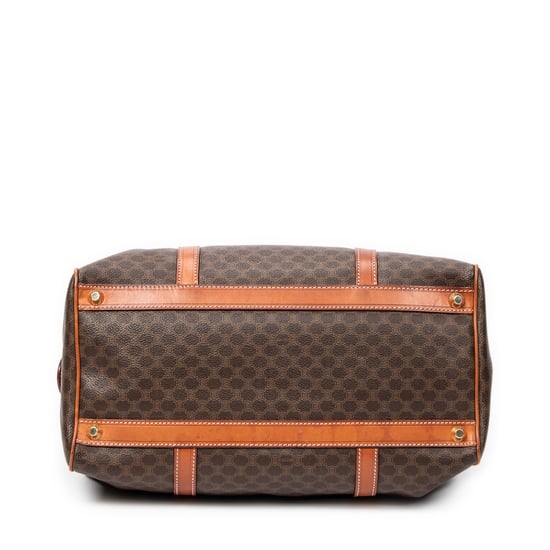 Celine Vintage Medium Boston en Marrón Lona recubierta - Image 6