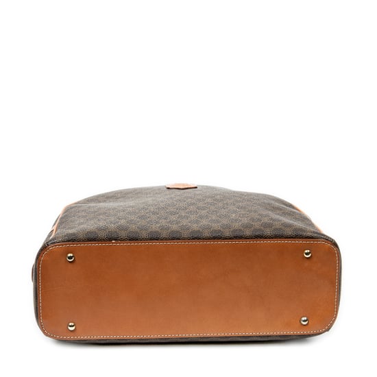 Celine Dome Top Handle  en Marrón Lona recubierta - Image 6
