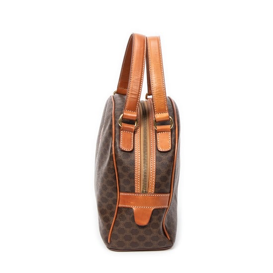 Celine Dome Top Handle en Marrón Lona recubierta - Image 2