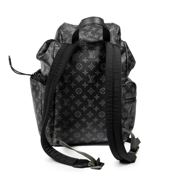 Louis Vuitton Trekking Backpack  en Negro/Gris Lona recubierta - Image 5