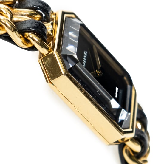 Chanel Première L en Negro/Dorado Acero inoxidable sin níquel - Image 4