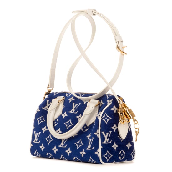 Louis Vuitton Speedy Bandouliere 20 en Azul Lienzo - Image 2