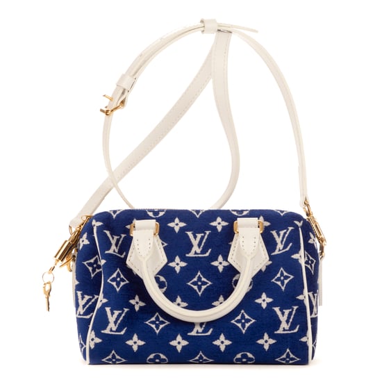 Louis Vuitton Speedy Bandouliere 20 en Azul Lienzo - Image 4