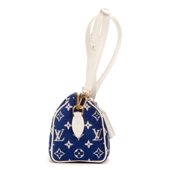Louis Vuitton Speedy Bandouliere 20 en Azul Lienzo - Image 5