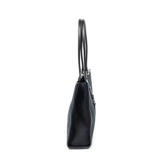 Gucci Large Square Tote en Negro Lienzo - Image 4