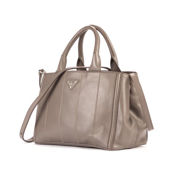 Prada Canapa en Taupe Piel de becerro - Image 2