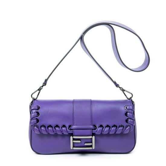 Fendi Rare Ltd. Ed. Baguette en Morado Piel de becerro - Image 1