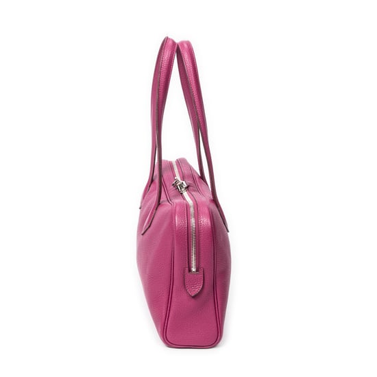 Hermès Victoria Elan en Rosa Tosca Piel de becerro - Image 3