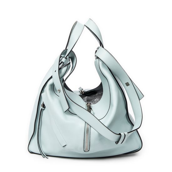 Loewe Extra Large Hammock en Azul claro Piel de becerro - Image 3