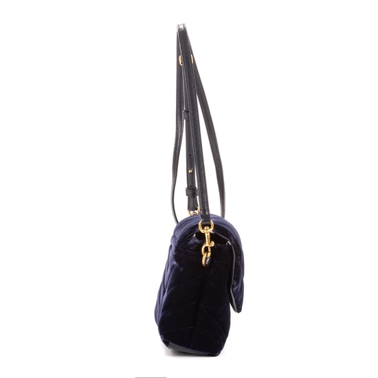 Yves Saint Laurent Toy Loulou Crossbody  en Azul marino Lienzo - Image 5