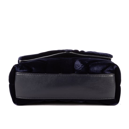 Yves Saint Laurent Toy Loulou Crossbody  en Azul marino Lienzo - Image 6