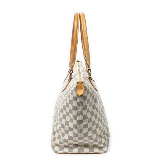 Louis Vuitton Saleya MM en Marfil Lona recubierta - Image 3