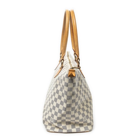 Louis Vuitton Saleya MM en Marfil Lona recubierta - Image 4
