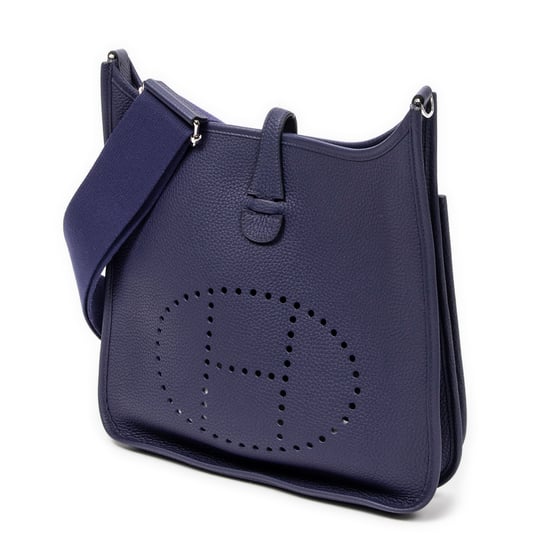 Hermès Evelyne III PM en Encre azul Piel de becerro - Image 2