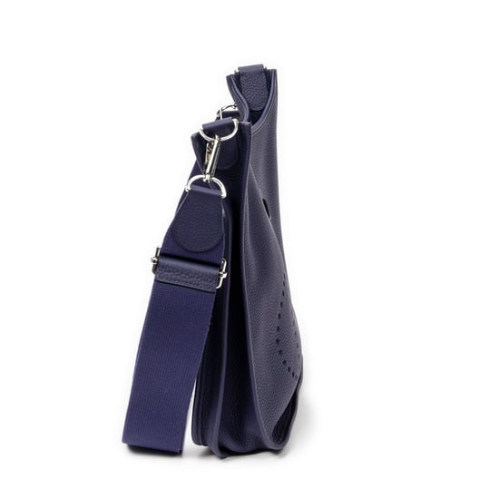 Hermès Evelyne III PM en Encre azul Piel de becerro - Image 4
