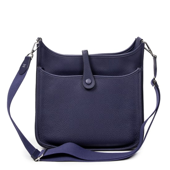 Hermès Evelyne III PM en Encre azul Piel de becerro - Image 5