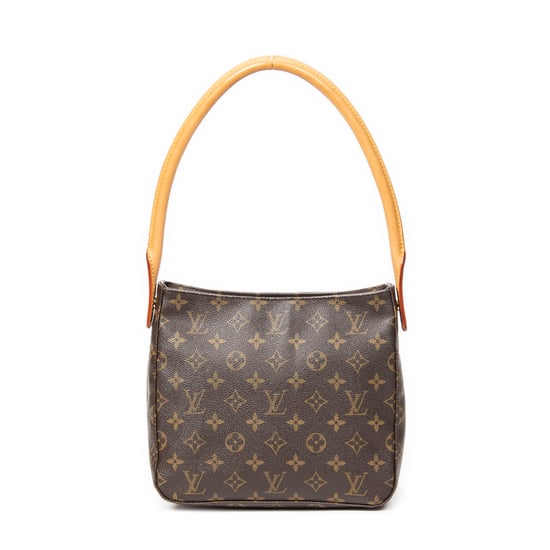 Louis Vuitton Looping MM en Marrón Lona recubierta - Image 5