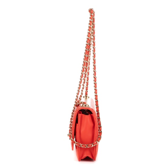 Chanel Trendy Wallet on Chain en Naranja Piel de becerro - Image 3