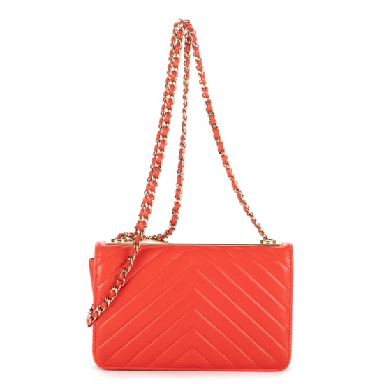 Chanel Trendy Wallet on Chain en Naranja Piel de becerro - Image 4