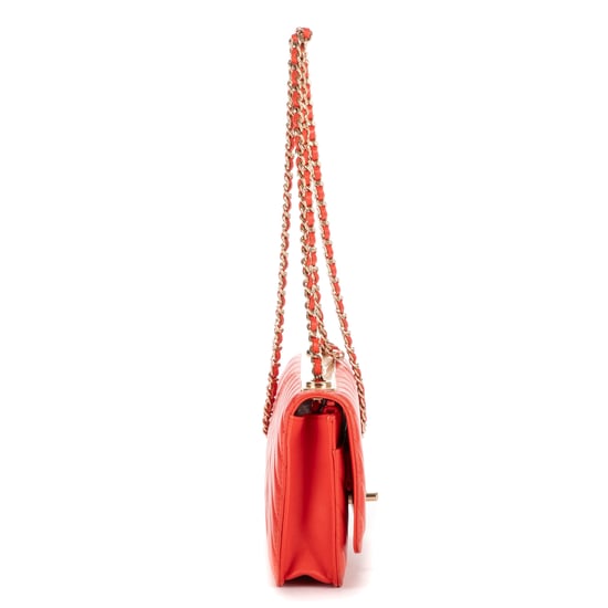 Chanel Trendy Wallet on Chain en Naranja Piel de becerro - Image 5