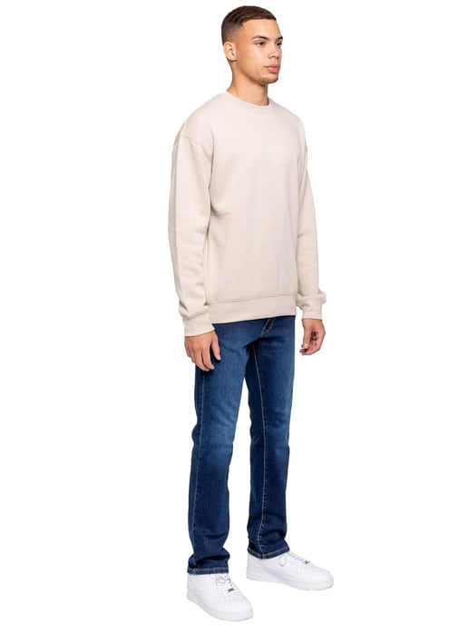 Kruze | Sudadera para hombre con cuello redondo de corte amplio - Image 4