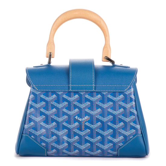 Goyard Saigon Mini en Azul Lona recubierta - Image 4