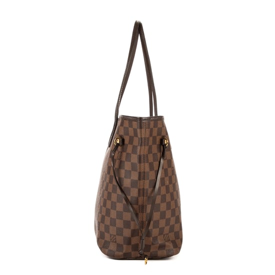 Louis Vuitton Neverfull MM en Marrón oscuro Lona recubierta - Image 5