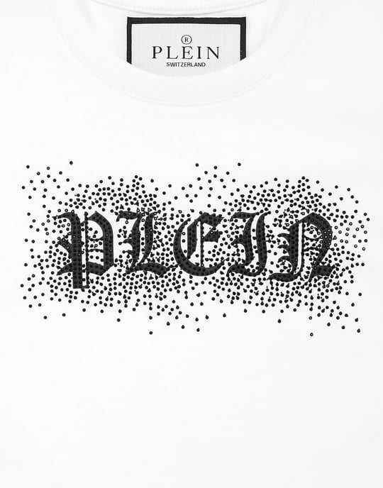 Jersey T-Shirt Sexy Pure Ss Strass Gothic Plein - Image 2
