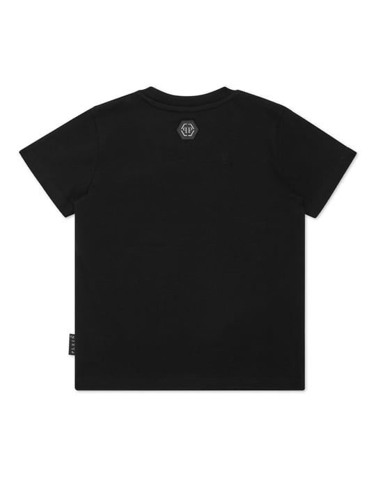 Jersey T-Shirt Round Neck Ss Strass Skull - Image 3