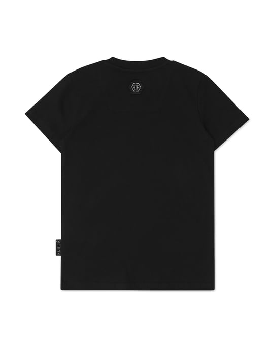 T-Shirt Round Neck Ss With Crystals Teddy Bear - Image 2