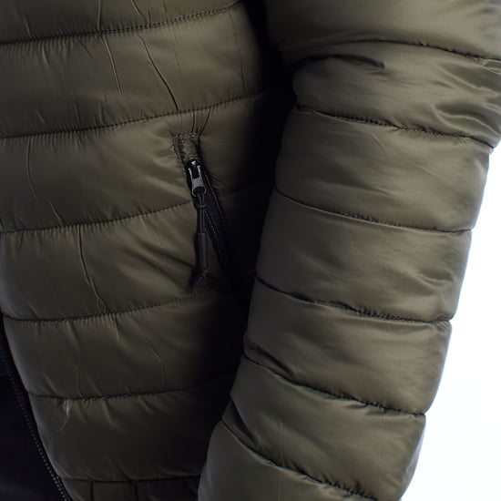 Chaqueta de Hombre Acolchada con Capucha US42127019 - Image 3