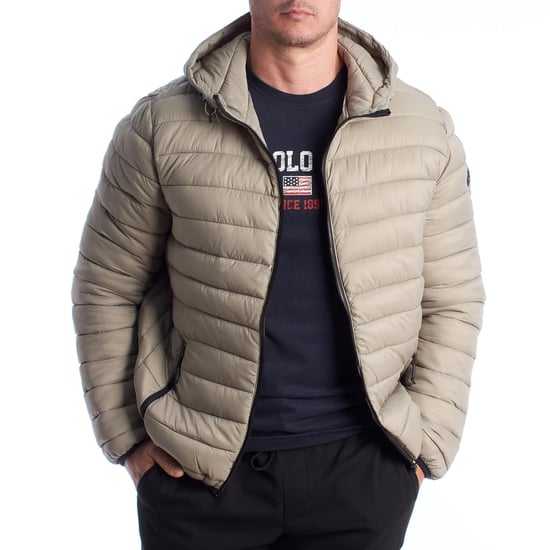 Chaqueta de Hombre Acolchada con Capucha US42127019 - Image 4