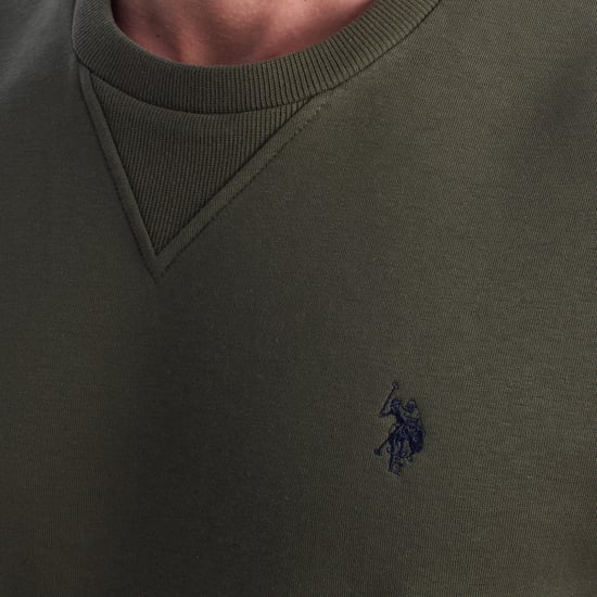 Sudadera Hombre Afelpada de Cuello Redondo US42187035 - Image 2