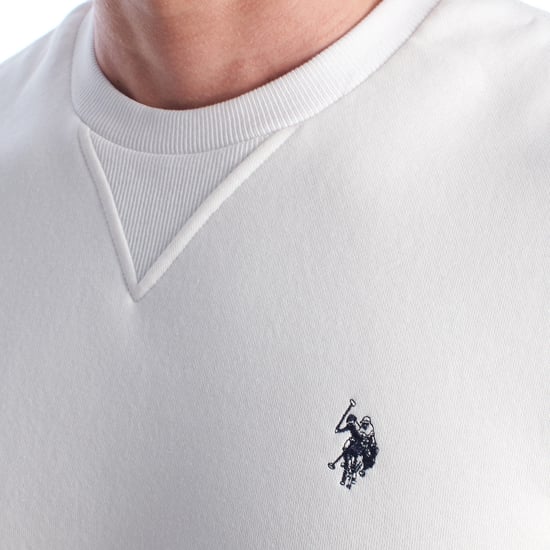 Sudadera Hombre Afelpada de Cuello Redondo US42187035 - Image 4