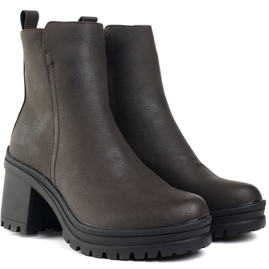 V.Gan Vegan Orange Inside Zip Botas - Image 2
