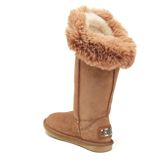 Australia Luxe Foxy Tall Chestnut Boots - Image 3