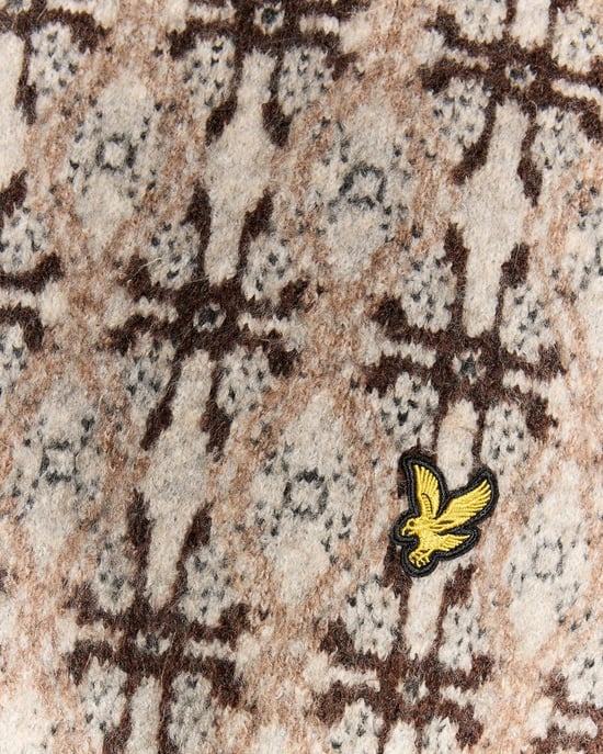 Jersey de punto intarsia cepillado Lyle & Scott - Gris - Image 6