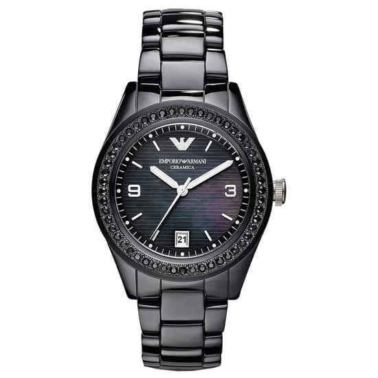 Emporio Armani Reloj de mujer Cuarzo negro - Image 1