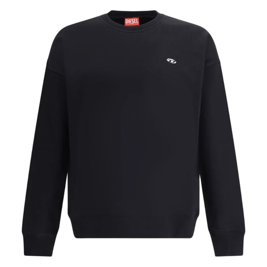 Sudadera Negra Con Logo Pequeño De Diesel - Image 1