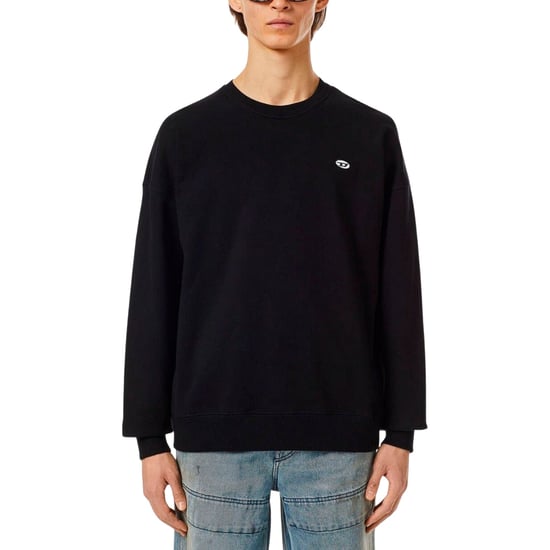 Sudadera Negra Con Logo Pequeño De Diesel - Image 3