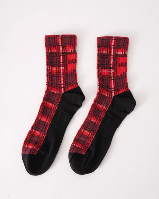 Calcetines Misceláneos Abiertos en Negro (Paquete de 3) - Image 1