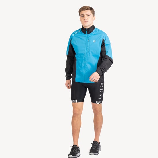 Dare 2b Mens Mediant Waterproof Jacket (Methyl Blue/Black) - Image 6