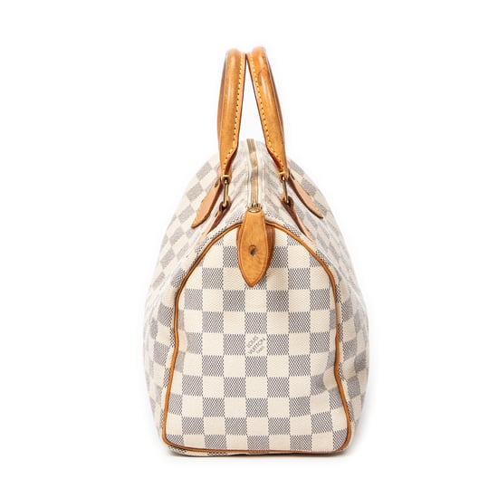 Louis Vuitton Speedy 25 en Marfil Lienzo recubierto - Image 3