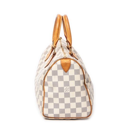 Louis Vuitton Speedy 25 en Marfil Lienzo recubierto - Image 4